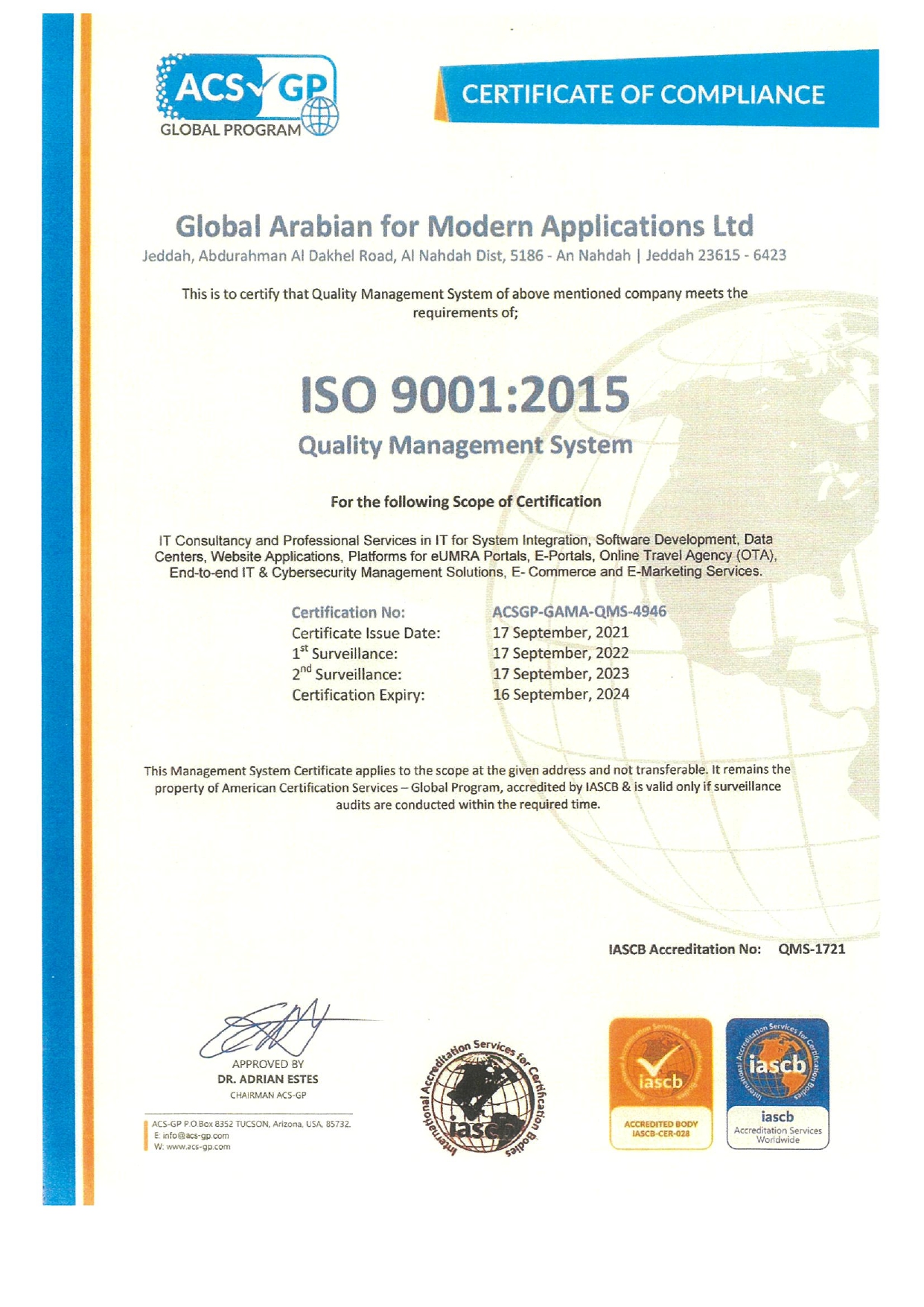 ISO 9001: 2015